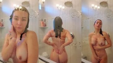 Alinity Full Frontal Nude Shower Video Leaked