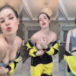 Amanda Cerny Nipple Slip Strip Tease Video Leaked