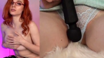 Amouranth Nude Professor Pussy Rub Fansly Video Leaked