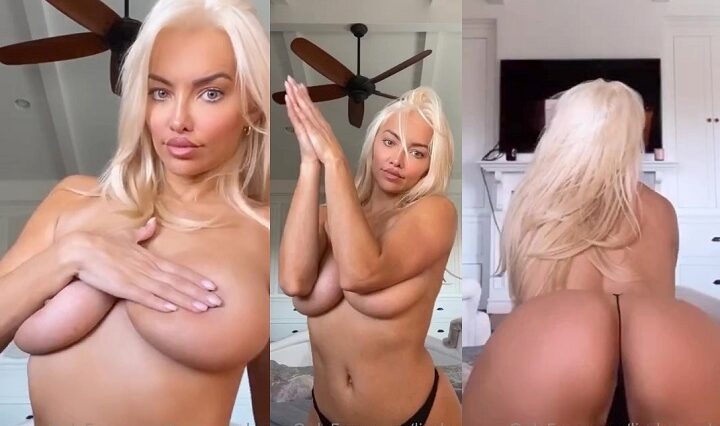 Lindsey Pelas Topless Big Tits Tease Video Leaked
