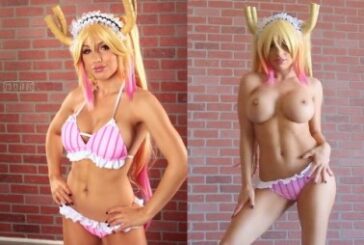 Liz Katz Nude Strip Tease Tohru Cosplay