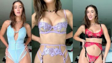 Natalie Roush Nude See Though Try On Haul PPV Video