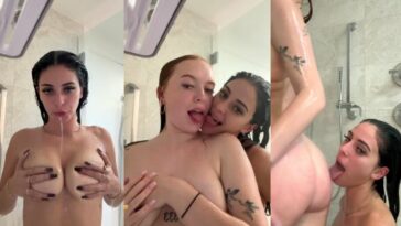 Camilla Araujo Naked Lesbian Shower PPV Video Leaked